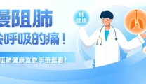 “慢阻肺”——會(huì)呼吸的痛,！ “慢阻肺”健康宣教手冊(cè)速看